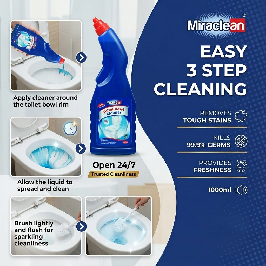 Toilet Bowl Cleaner 1L X 4