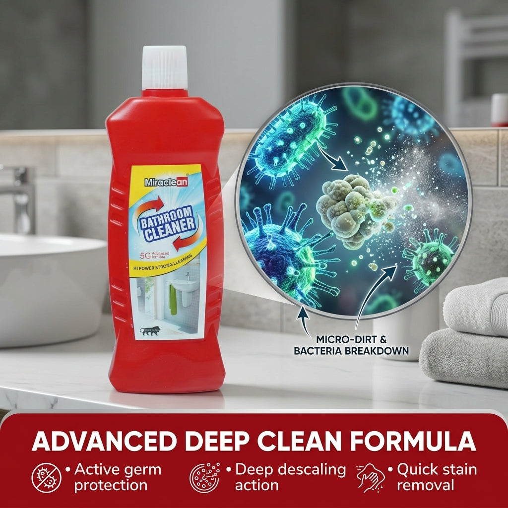 Bathroom Cleaner 500ml X 4