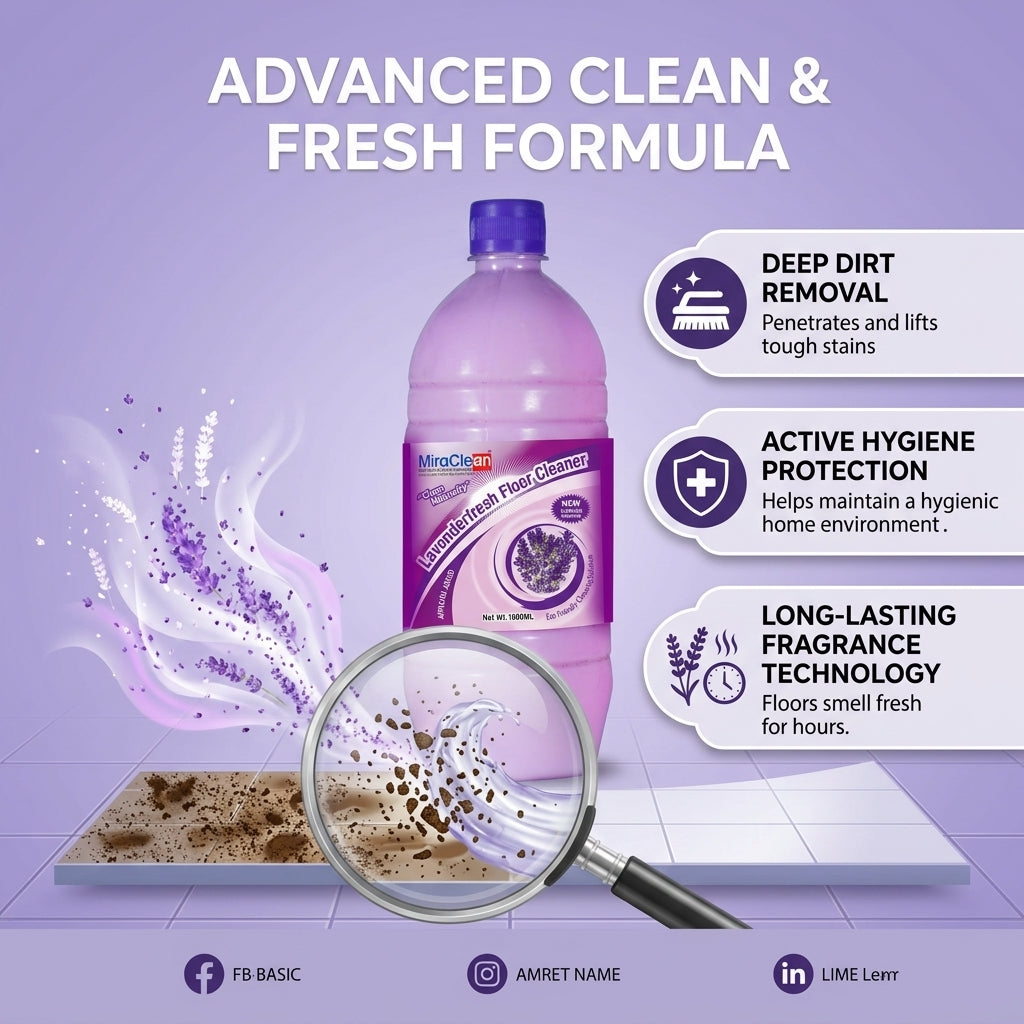 Lavenderfresh Floor Cleaner 1L X 4