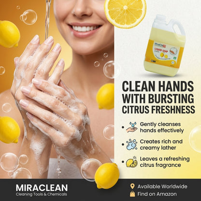 Liquid Soap Citrus 1L X 4