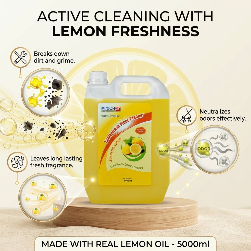 Lemonfresh Floor Cleaner 5L X 4