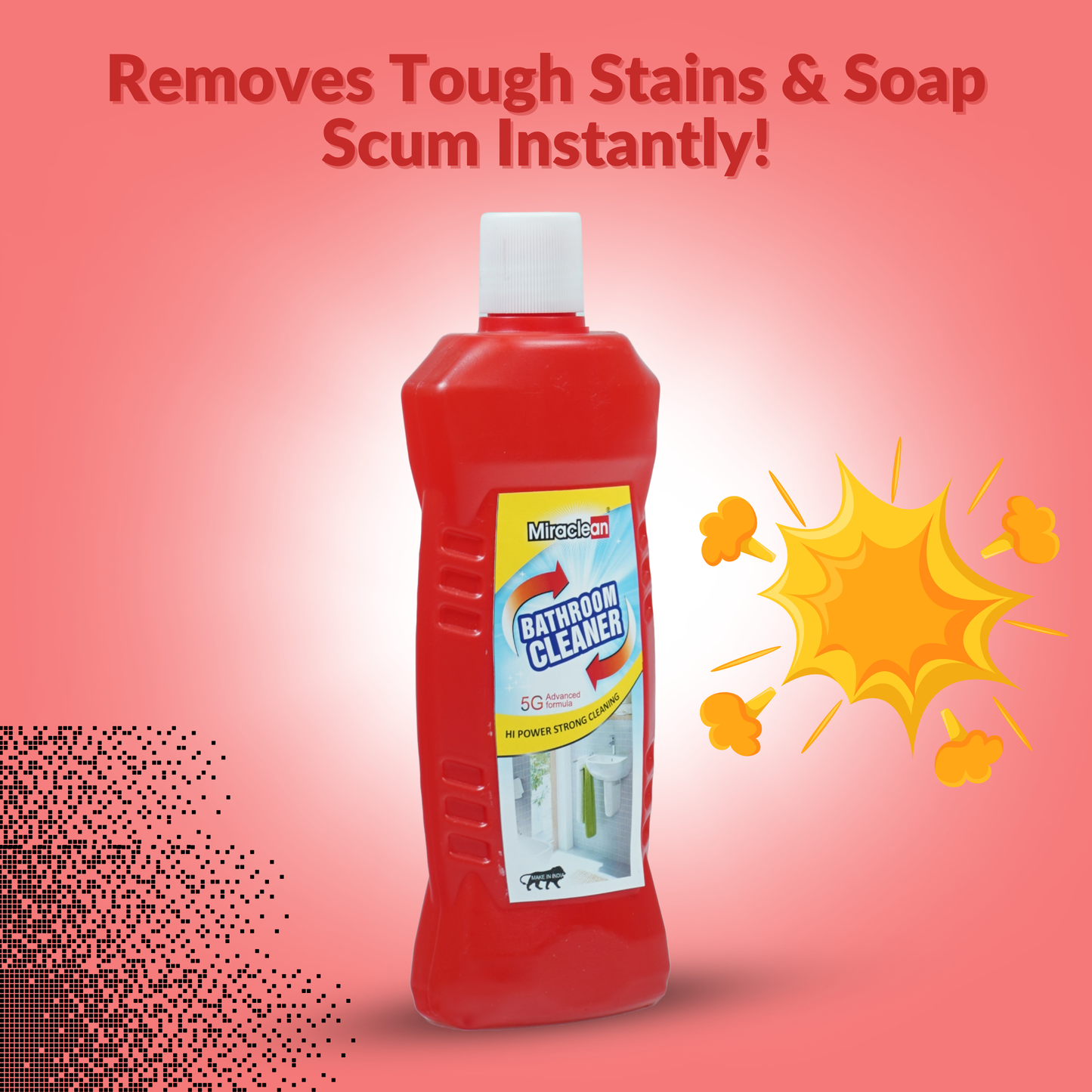 Bathroom Cleaner Red