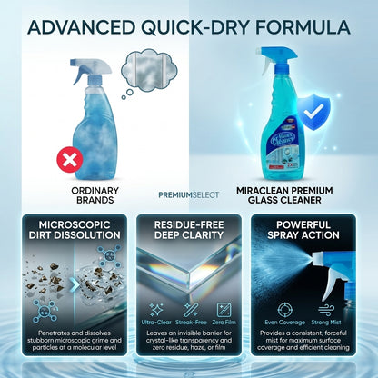 Glass Cleaner 500ml X 4