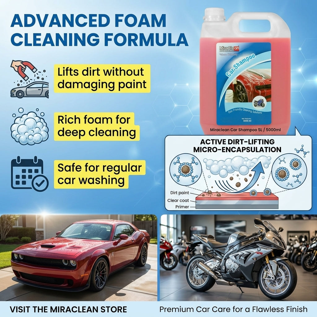 Car Shampoo 5L X 4