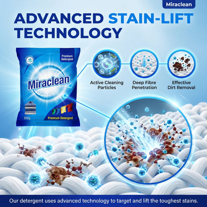 Detergent Powder Blue 500g X 4