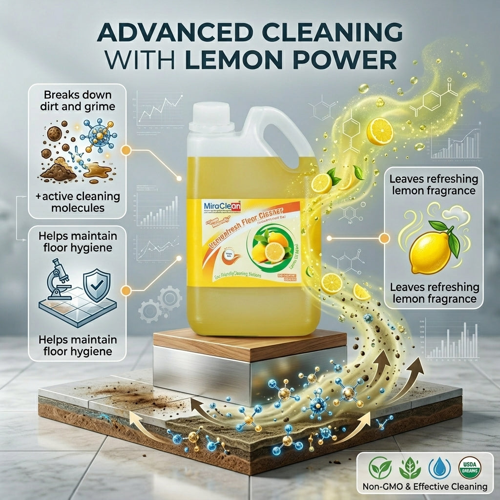 Lemonfresh Floor Cleaner 1L X 4