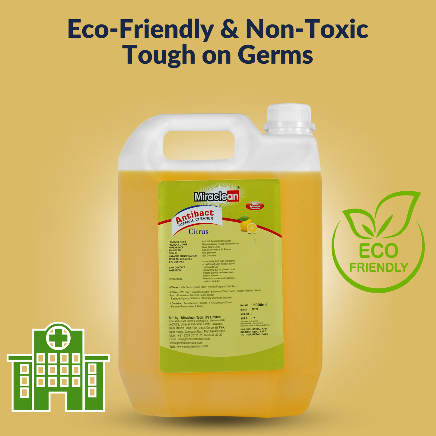 Anti Bact Surface Cleaner 5L