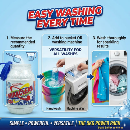Detergent Powder 5kg X 4