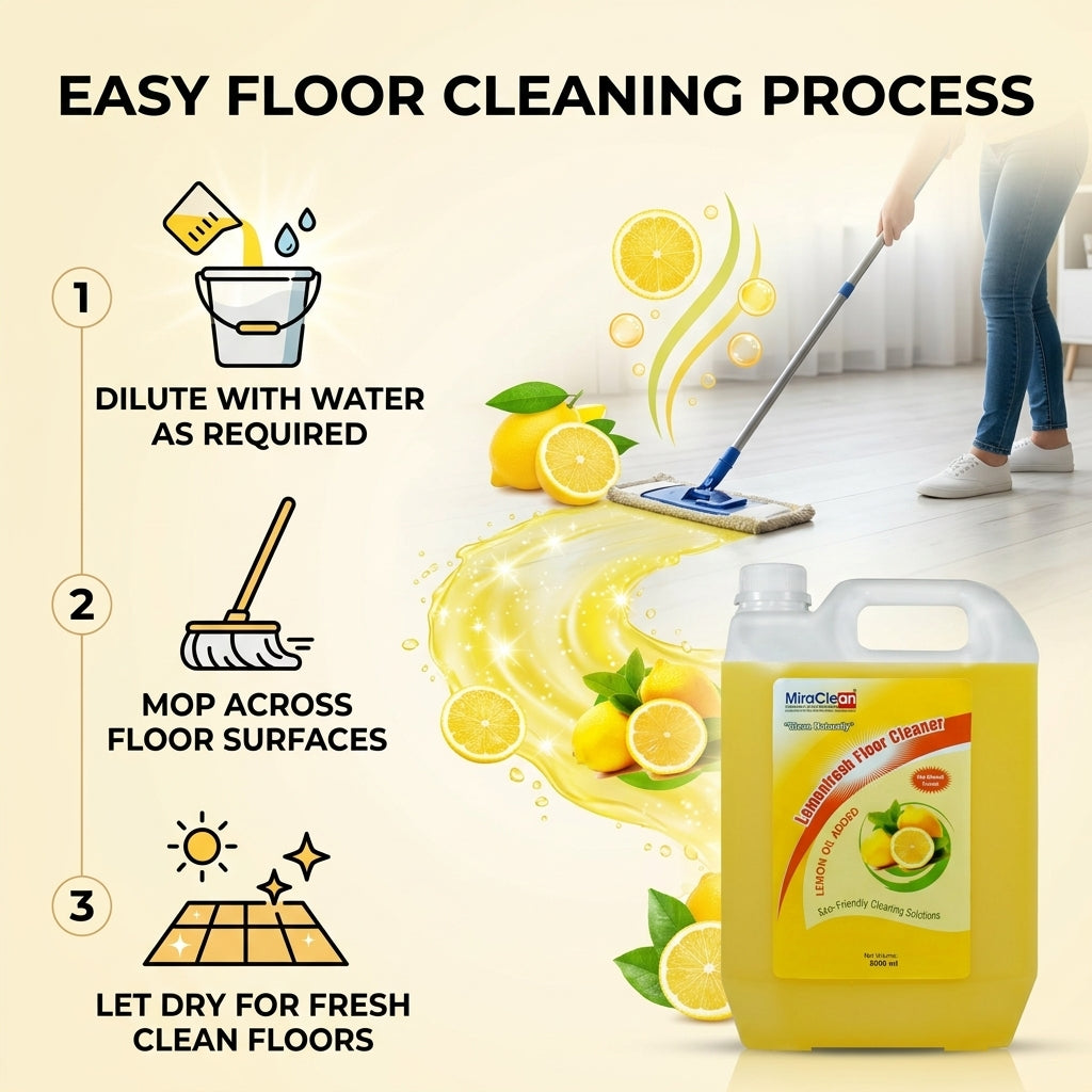 Lemonfresh Floor Cleaner 5L X 4