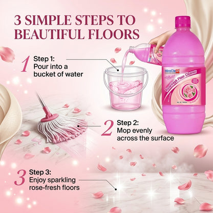 Rosefresh Floor Cleaner 1L X 4