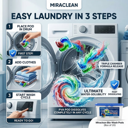 Washing Pods Blue Box X 4