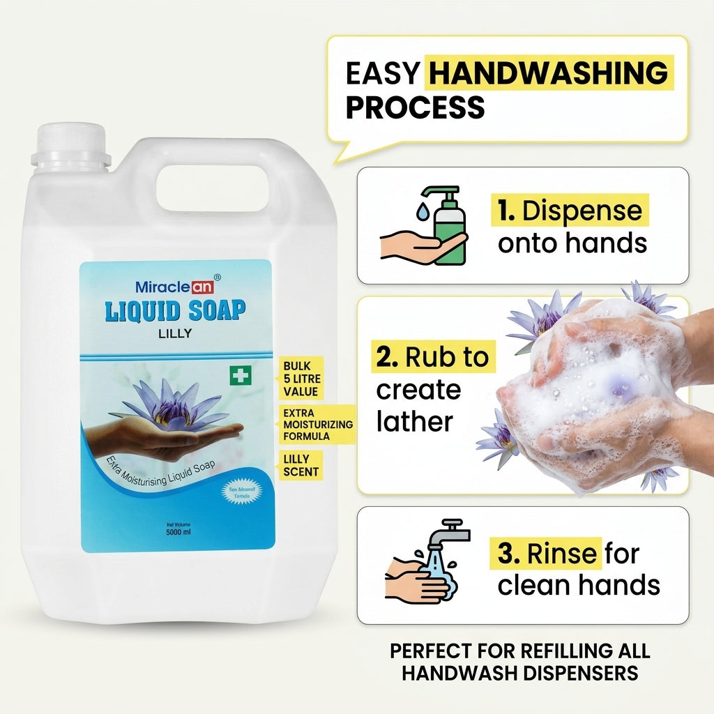 Liquid Soap Lily 5L X 4