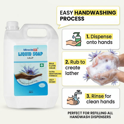 Liquid Soap Lily 5L X 4