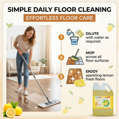 Lemonfresh Floor Cleaner 1L X 4