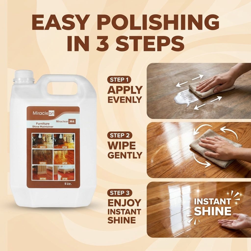Furniture Shine Maintainer 5L X 4