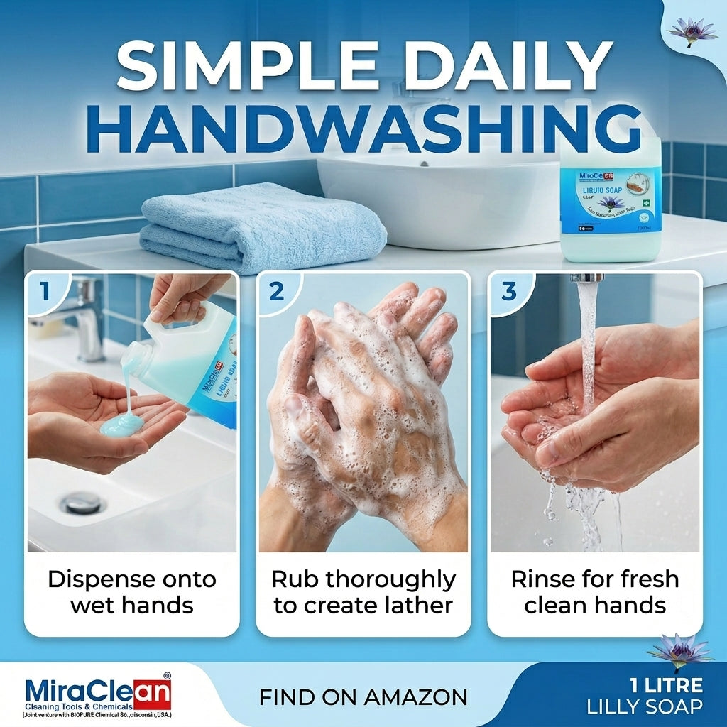 Liquid Soap Lily 1L X 4