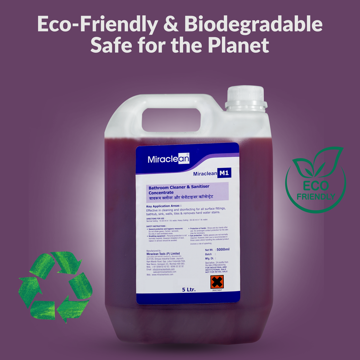 Bathroom Cleaner Sanitizer 5L