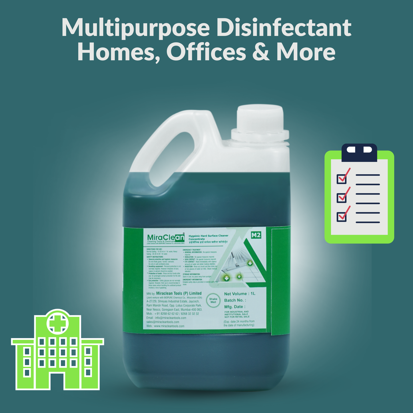 Hard Surface Cleaner 1L
