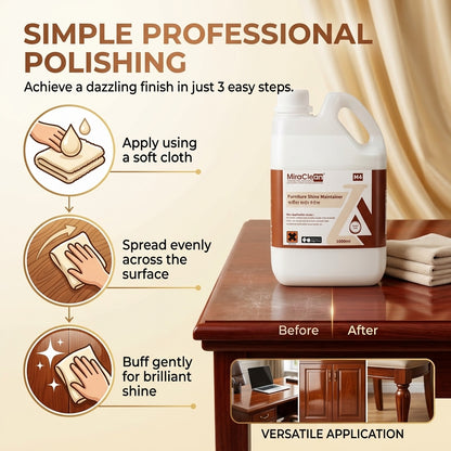 Furniture Shine Maintainer 1L X 4