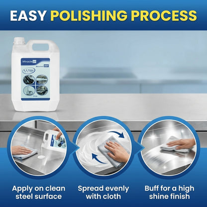 Stainless Steel Polish 5L X 4