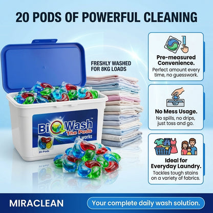 Washing Pods Blue Box X 4