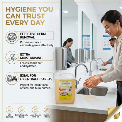 Liquid Soap Healthy Wash 5LX 4