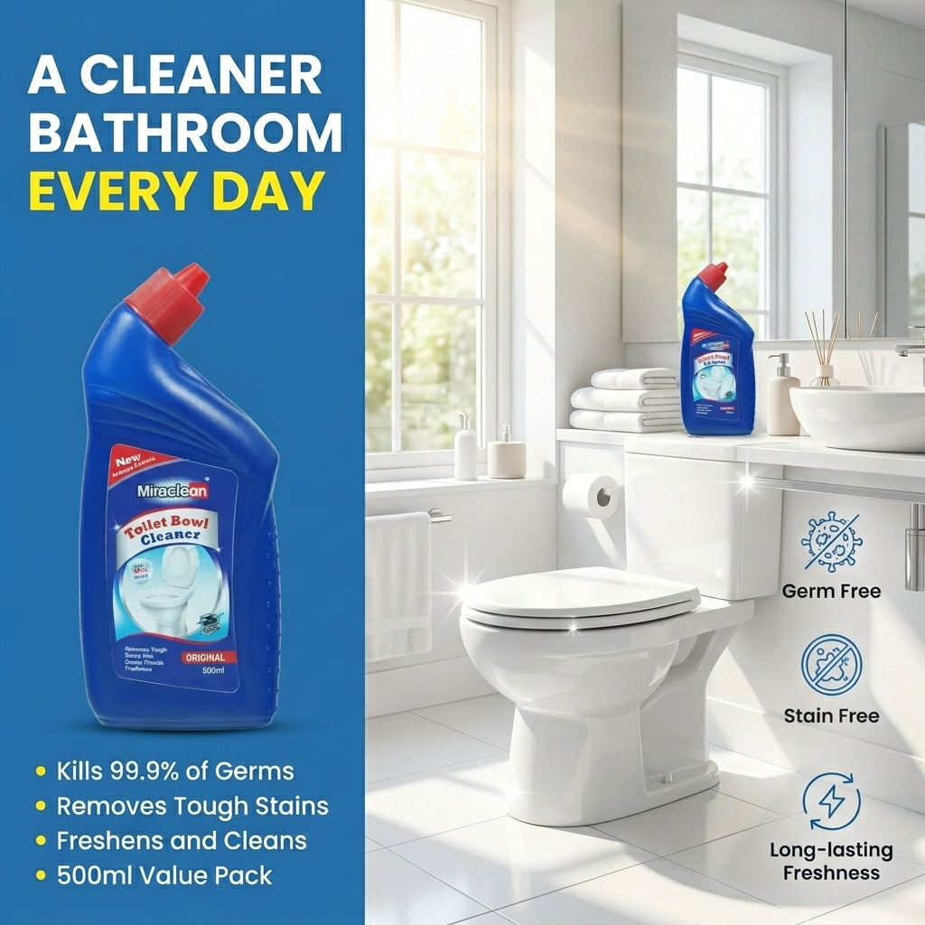 Toilet Bowl Cleaner 500ml X 4