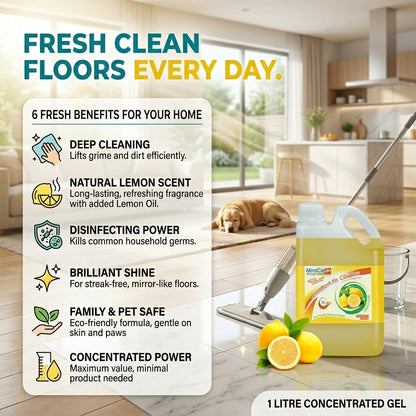Lemonfresh Floor Cleaner 1L X 4
