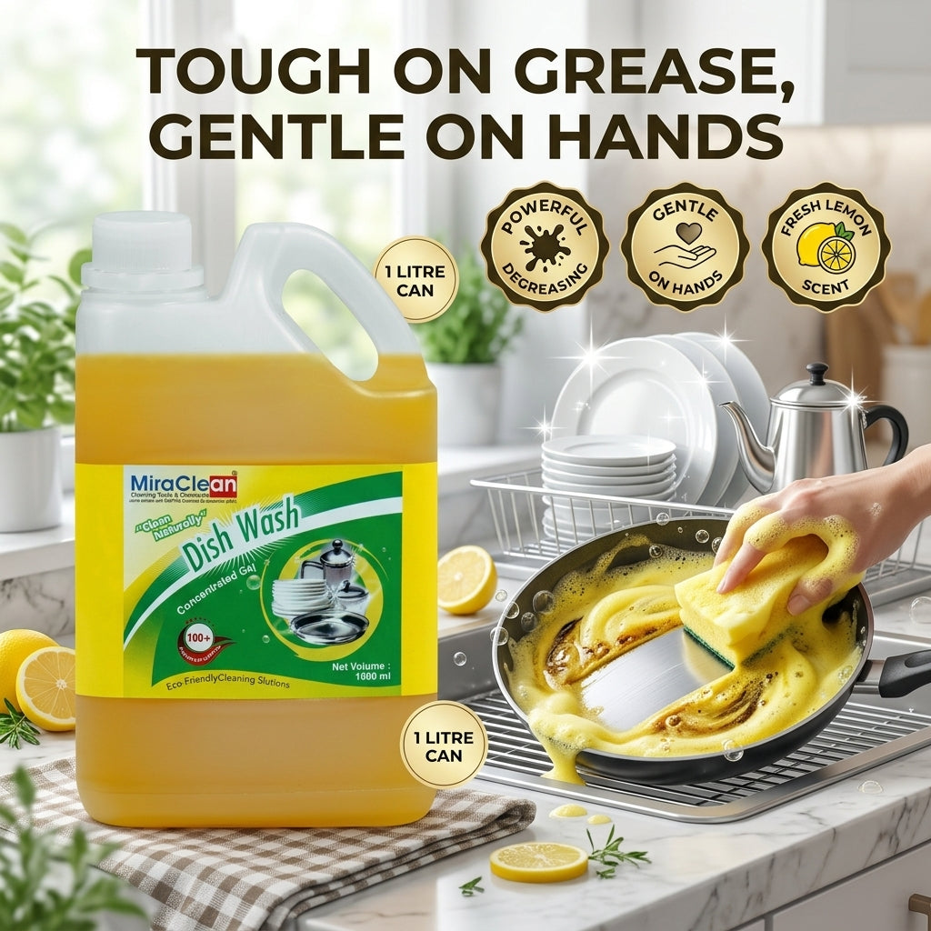 Dishwash Gel 1L X 4