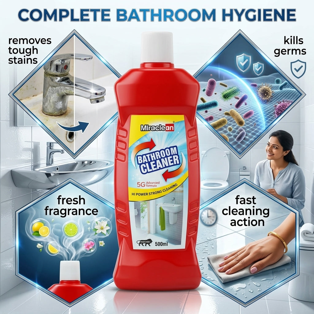 Bathroom Cleaner 500ml X 4