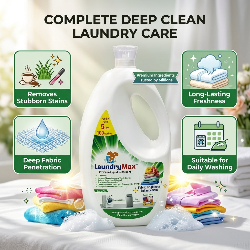 Laundry Max 5L X 4
