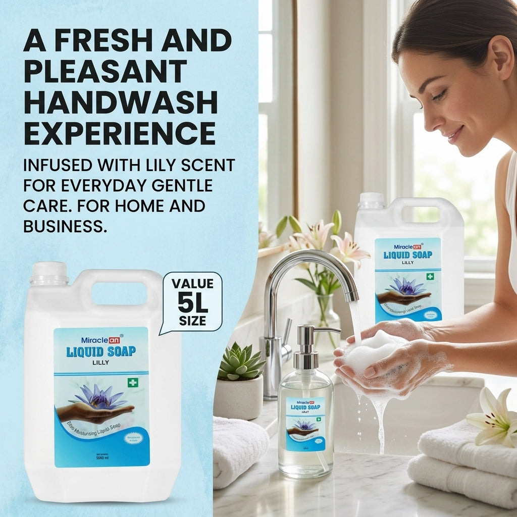 Liquid Soap Lily 5L X 4