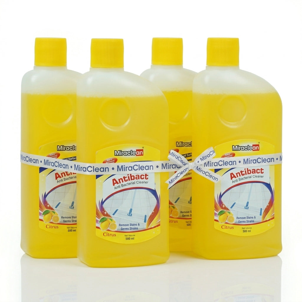 Antibacterial Cleaner Citrus 500ml X 4