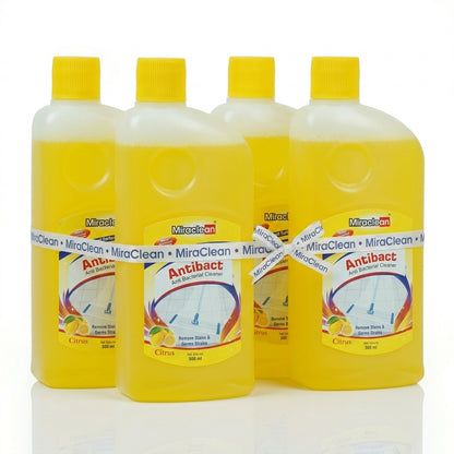 Antibacterial Cleaner Citrus 500ml X 4