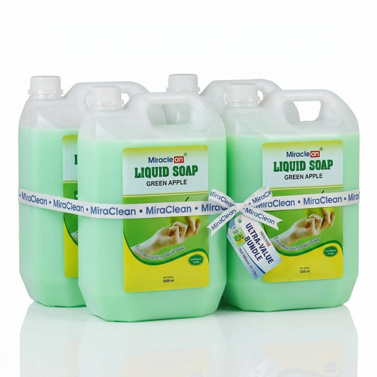 Liquid Soap Green Apple 5L X 4