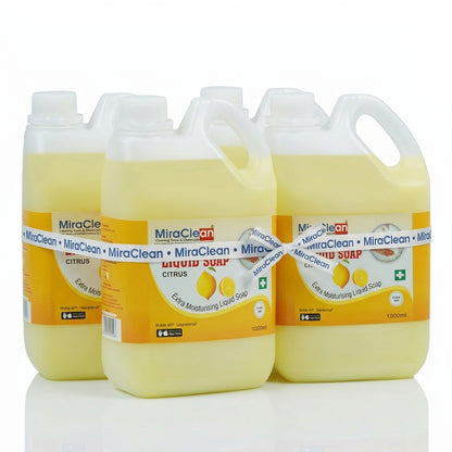 Liquid Soap Citrus 1L X 4