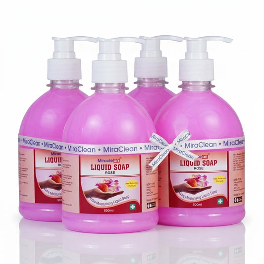 Handwash Rose 500ml X 4