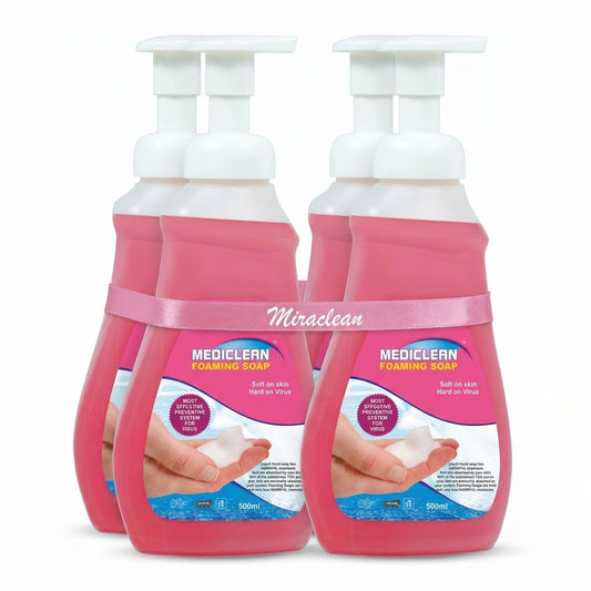 Mediclean Foaming Soap 500ml X 4
