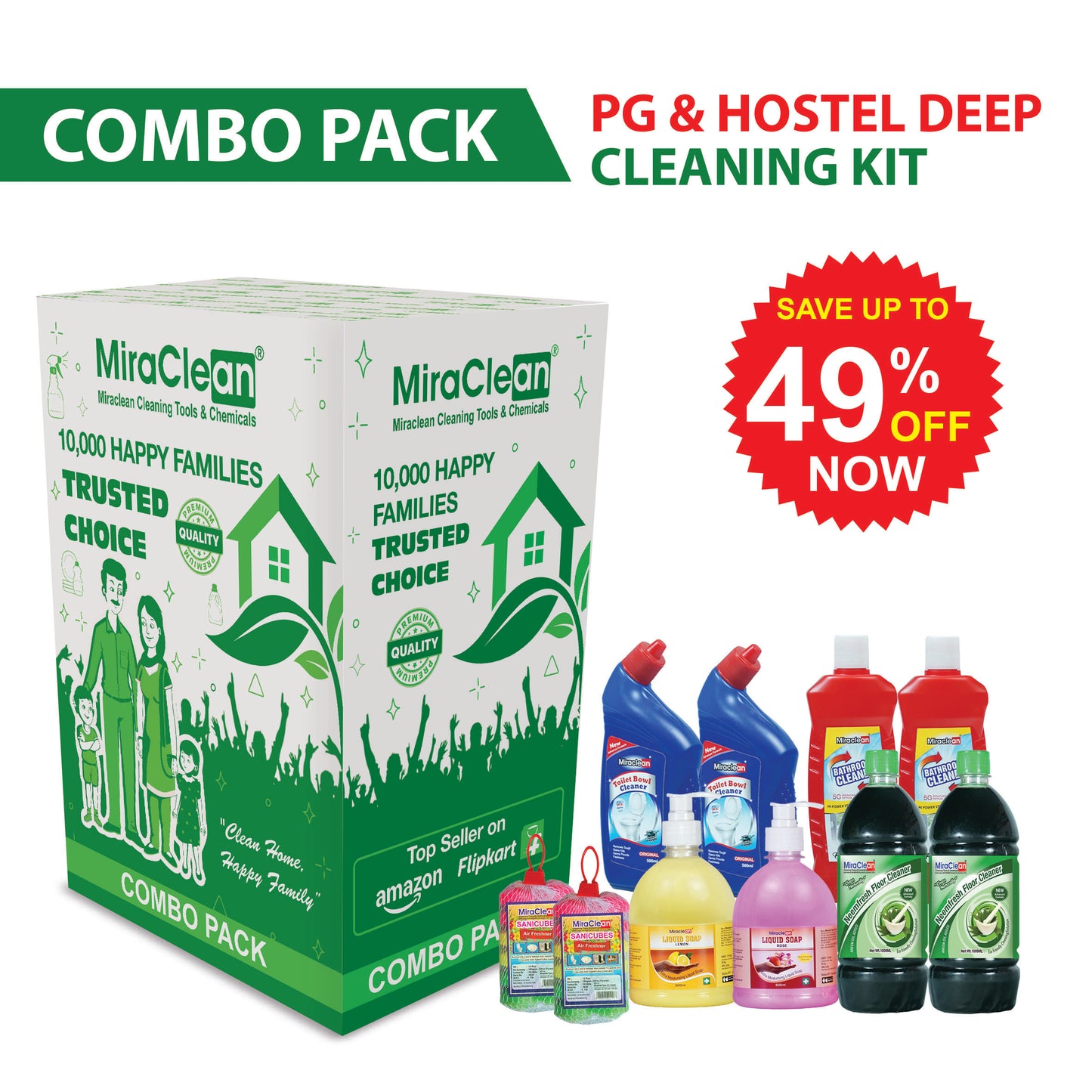 PG & Hostel Deep Cleaning Kit