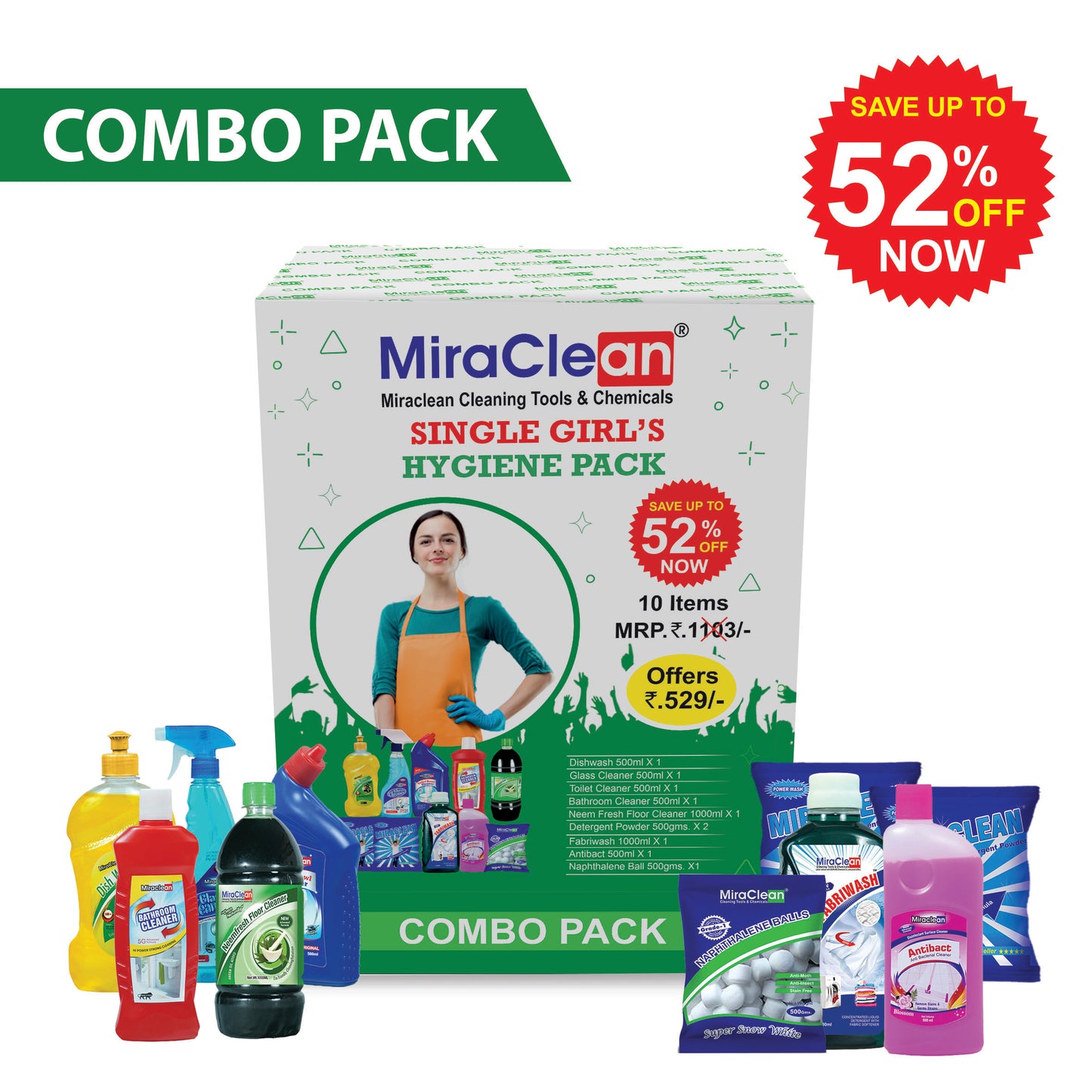 Single Girl's Hygiene Pack